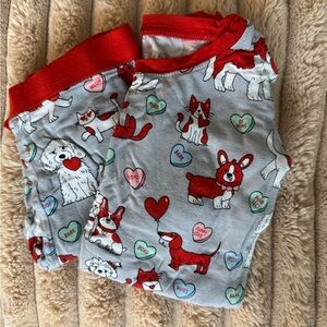 Little Sleepies Valentines Day Dogs 2pc 2T Pajamas